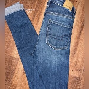 American Eagle jeans.